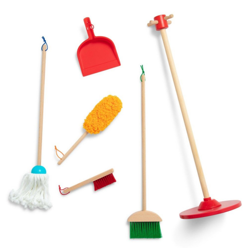 Kit de limpieza 6 piezas dust sweep mop - Melissa & Doug